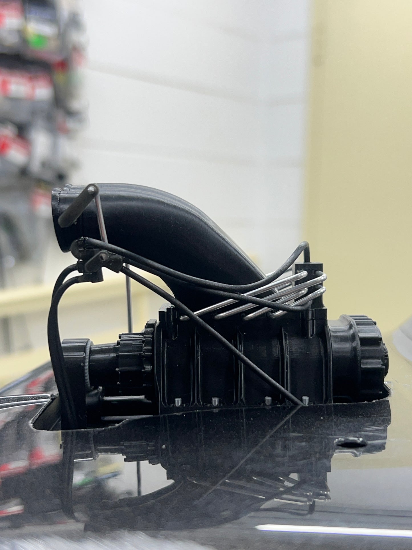 Assembled - Supercharger for 1/10th Scale RC/Model Car