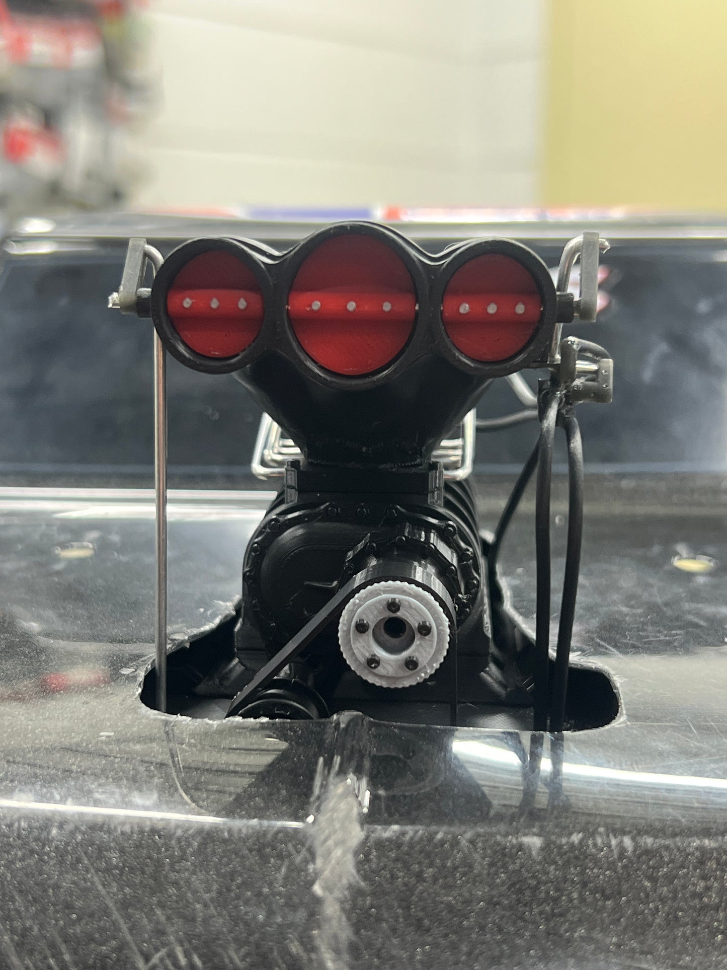 Assembled - Supercharger for 1/10th Scale RC/Model Car
