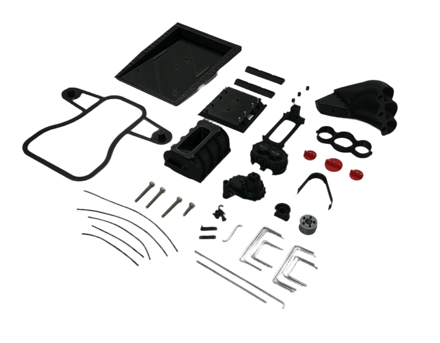 Assembled - Supercharger for 1/10th Scale RC/Model Car