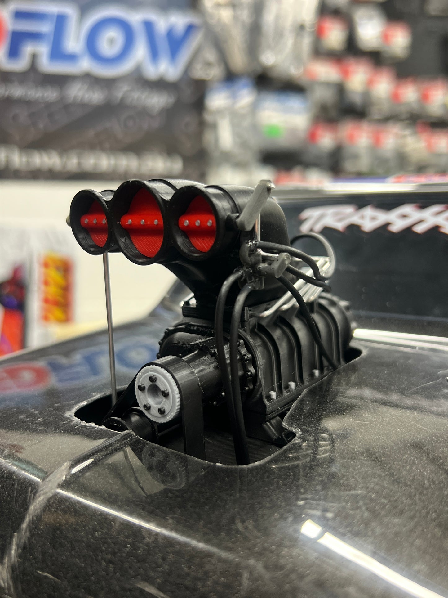 Unassembled - Supercharger for 1/10th Scale RC/Model Car