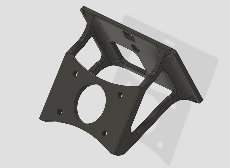 Fueltech Ft450  mount for Junior Dragster